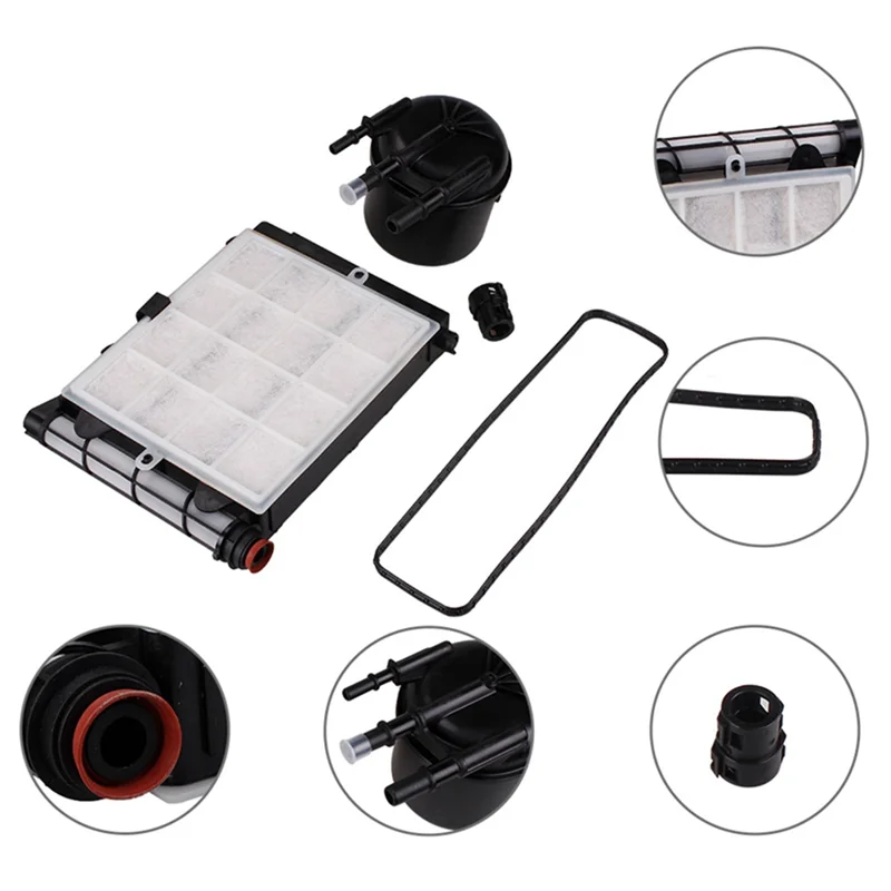 

AV32-Car Fuel Water Filter Kit For Ford F-250 F-350 F-450 F-550 Powerstroke 6.7L 2017-2018 HC3Z-9N184-B HC3Z-9N184-C