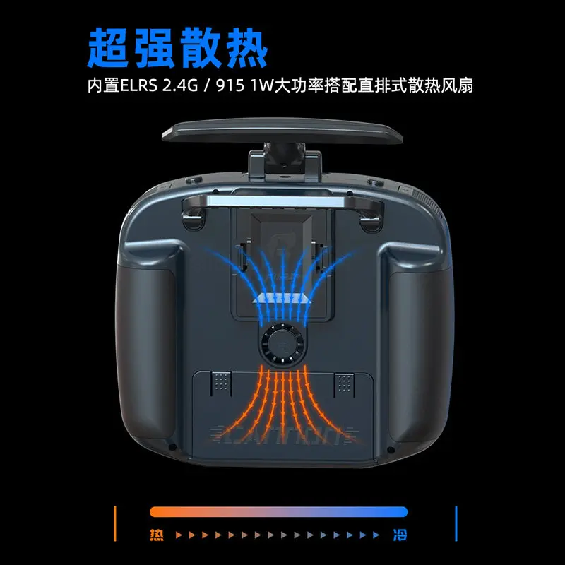 Jumper T14 Remote control model aircraft crossing machine ELRS open source 1W high-power Hall remote pole FPV RC