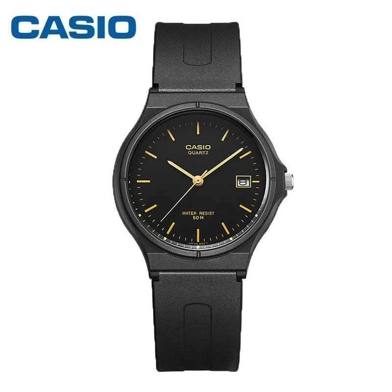 Casio MW-59-1E Men\'s Watch Trendy Versatile Student Sports Watch Simple Neutral Quartz Resin 5bar Waterproof Small Black Watch