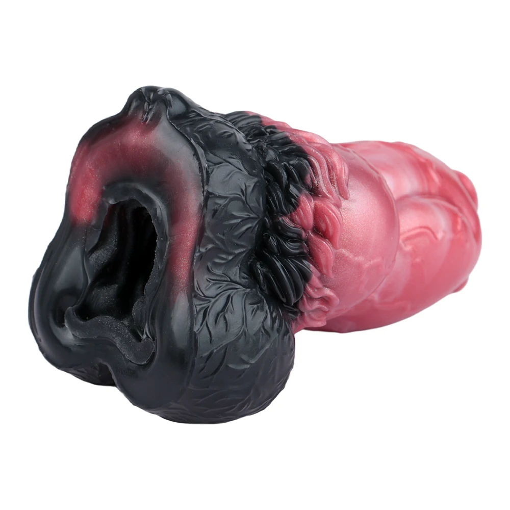 GEEBA Fantasy Male Masturbator Monster Penis Sleeve Sex Toys for Men Masturbation Male Stroker Animal Pocket Pussy Penis Onahole view 4