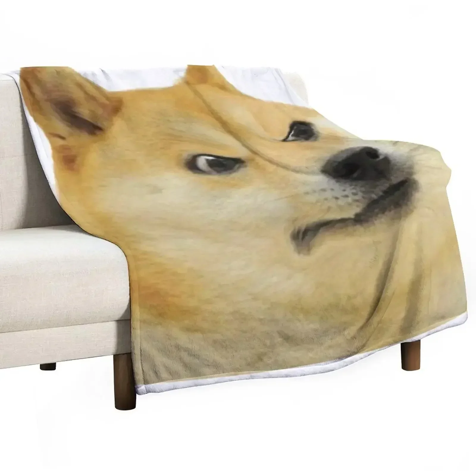 

Angry Doge Throw Blanket Winter beds Designers Blankets