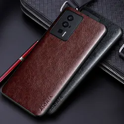 Luxury leather Case for Xiaomi Poco F5 Pro coque Business solid color Soft TUP&Hard PC Phone cover for xiaomi poco f5 pro case