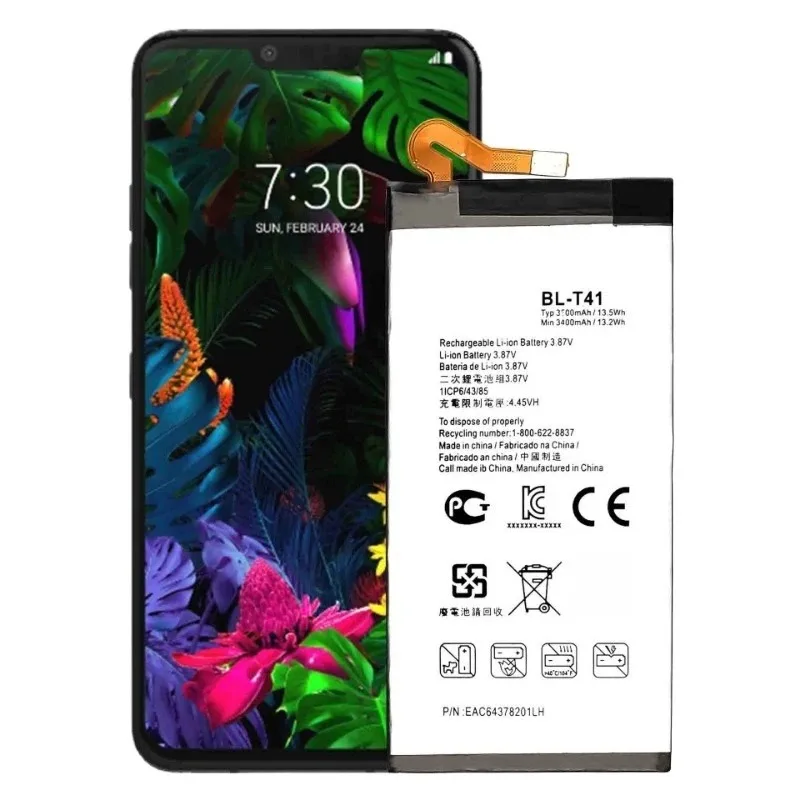 Brand New High Quality 3.87V 3500mAh BL-T41 Phone Battery for Lg G8 ThinQ LMG820QM7 LMG820UM0 LM-G820N LMG820UM1 LM-G820UMB