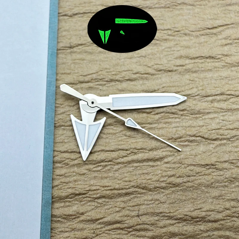 Customized Watch Hands NH35 NH36 Green Luminous Hands For NH35 NH36 4R35 4R36 7S26 Movement Men Watch Modification Parts