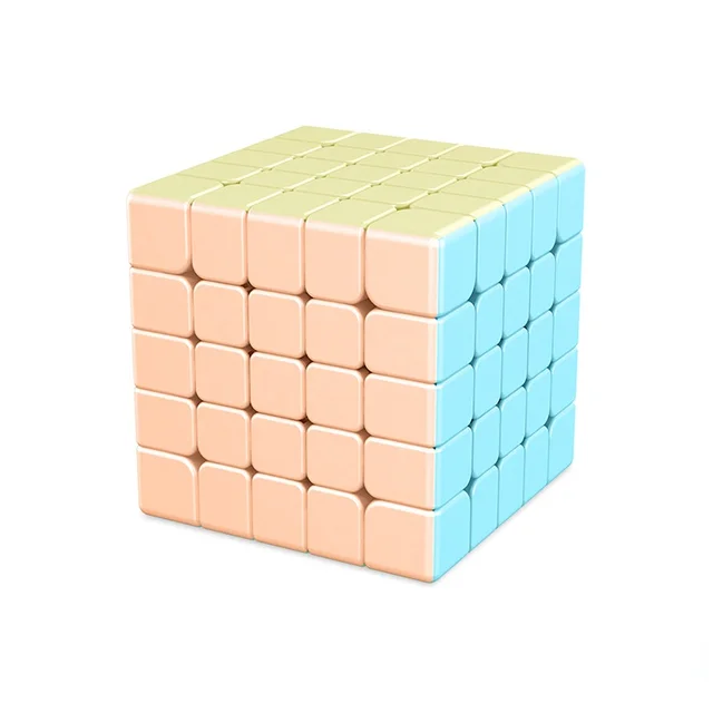 [ECube] Moyu Meilong-Cube magique de vitesse sans autocollant pour enfants, cubes Moyu, salle d'irritation, jouets de puzzle professionnels, 5x5x5x5