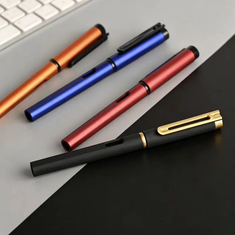 2026 Simple 0.5MM Black Ink Gel Pen Quick Drying Correct Posture Writing Ballpoint Pen Smooth Writing Gel Pen School Office.