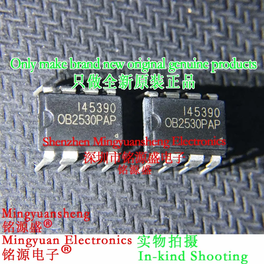 

Mingyuansheng Brand New Original Genuine Ob2530Pap Ob2530 Package Dip8 Direct Plug Power Management Ic Chip