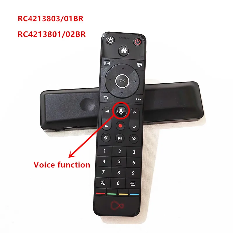 Suitable for LIBERTY GLOBAL Ziggo media box voice remote control RC4213401/02B RC4213801/02BR RC4213803/01BR