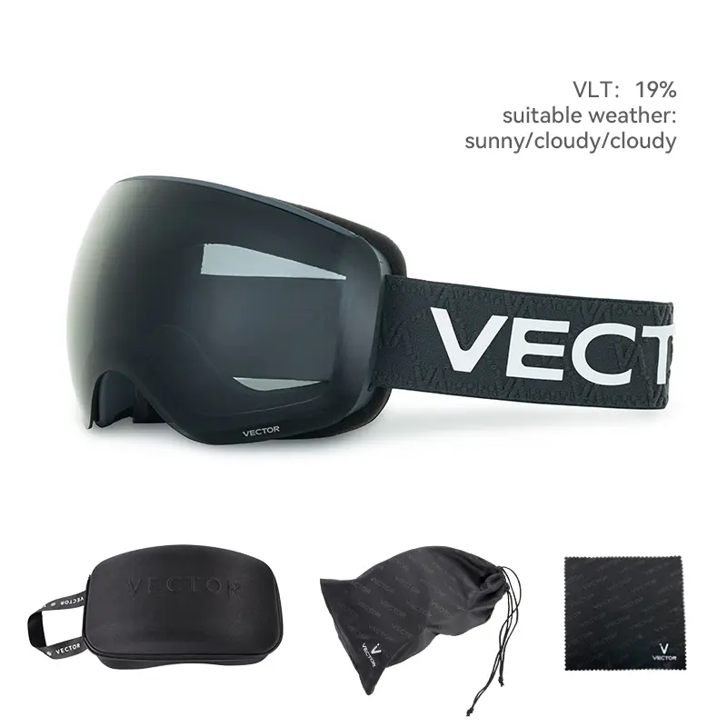 VECTOR OTG Ski Snowboard Goggles Women Men Skiing Eyewear UV 400 Snow Protection Glasses Adult Double Spherical Mirror Magnetic - Image 15