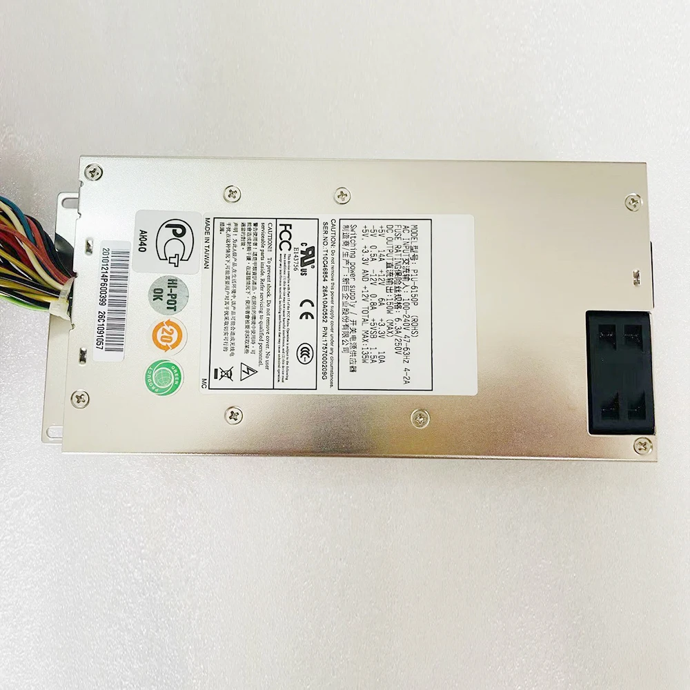 P1U-6150P 1U 150W For Advantech Industrial Computer Power Supply