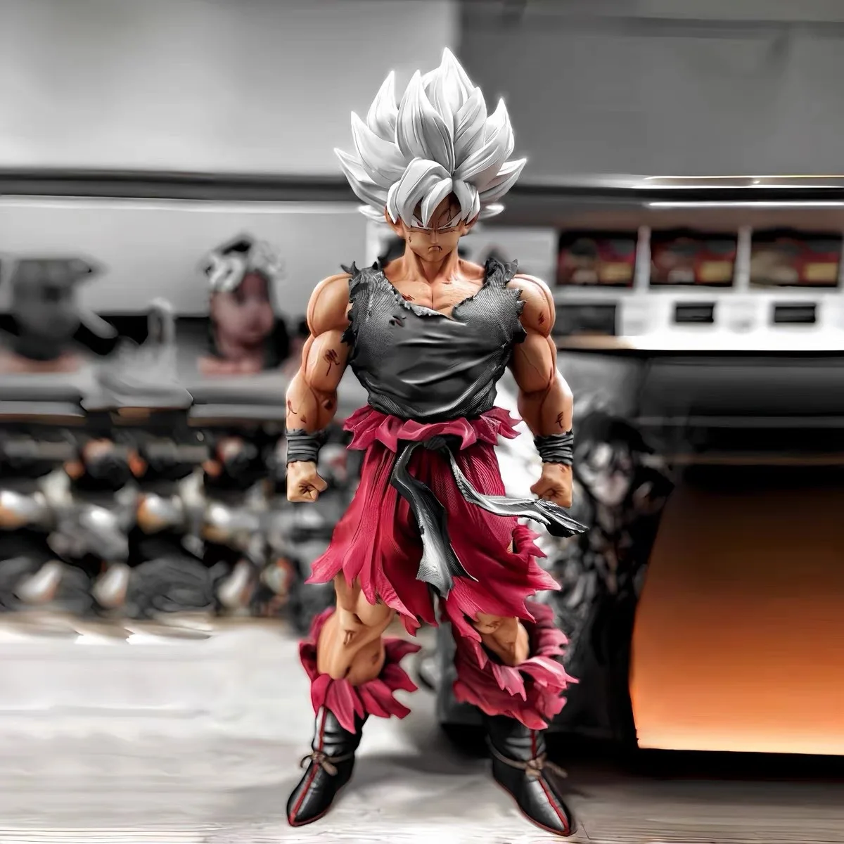 

28cm Dragon Ball Anime Figure Super Saiyan Son Goku Character Action Figure PVC Model Statue Decoration Collection Toys Gift