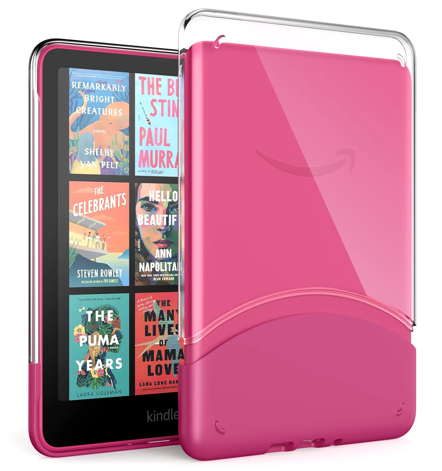 

Чехол MoKo для совершенно нового 7-дюймового Kindle Paperwhite (12-го поколения-2024) и Kindle Colorsoft Signature Edition 2024, ультратонкий прозрачный жесткий ПК