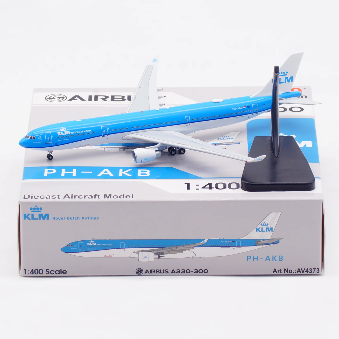 

AV4373 Alloy Collectible Plane Gift Aviation 1:400 Royal Dutch Airines "SkyTeam" Airbus A330-300 Diecast Aircraft Model PH-AKB