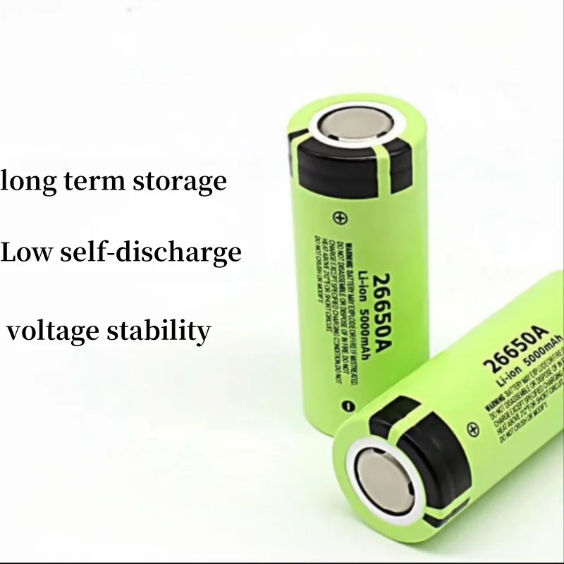 26650A 1-10pcs New Lii-50A 26650 5000mAh High Capacity 3.7V LithiumBattery for Flashlight Power Bank Li-ion Rechargeable Battery