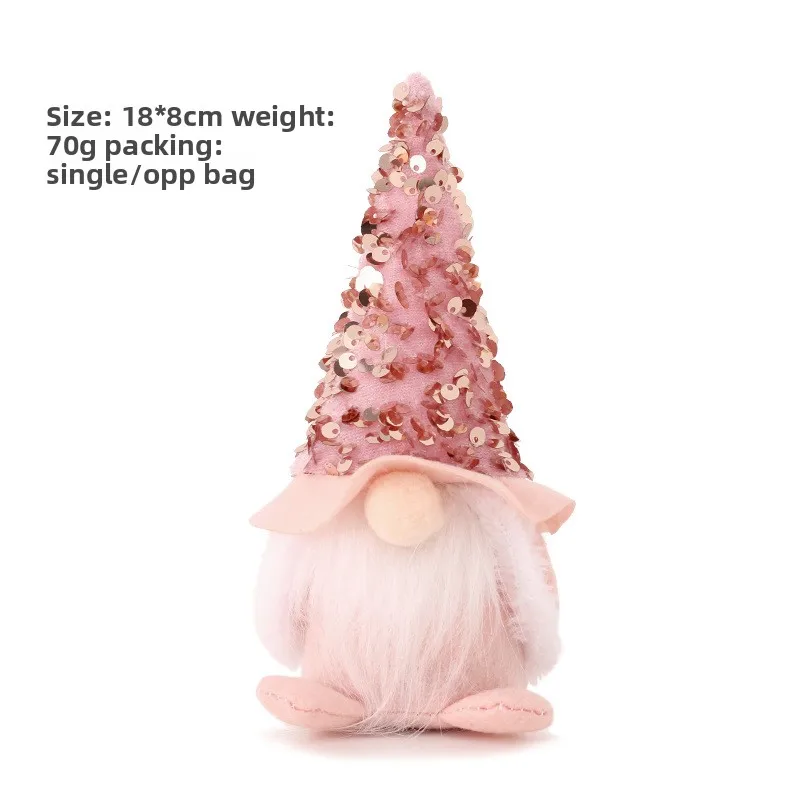 18 سنتيمتر جنوم عيد الميلاد دمية مجهولي الهوية عيد ميلاد سعيد ديكور المنزل نافيداد ناتال هدية للعام الجديد هدايا عيد الميلاد 18X8 سنتيمتر