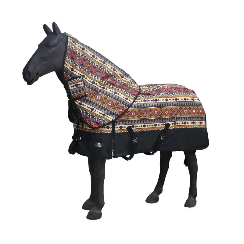 Cotton horse clothes waterproof breathable scarf removable