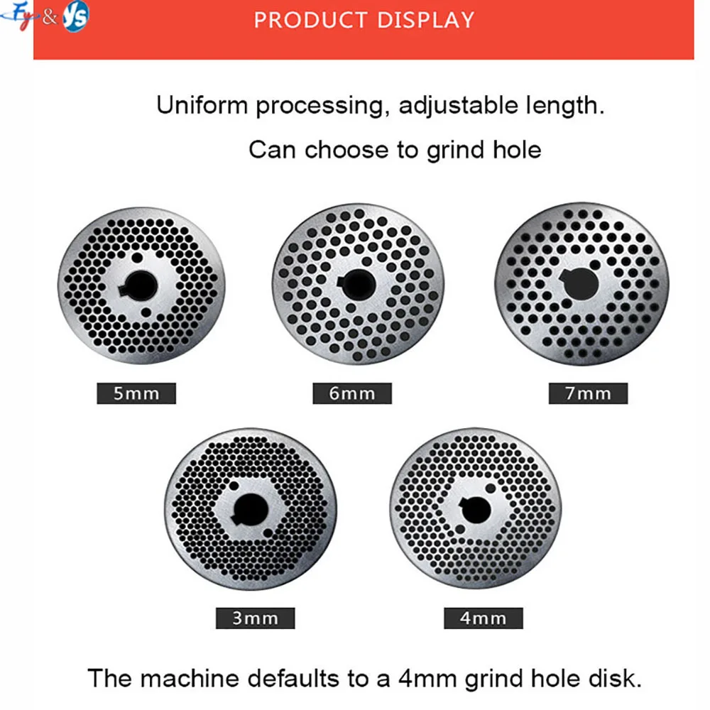 Feed Pellet Machine Grinding Disc Model 125 150 160 180 Livestock Feed Granulator Pellet Mill Ring Die Grinding Plate Template