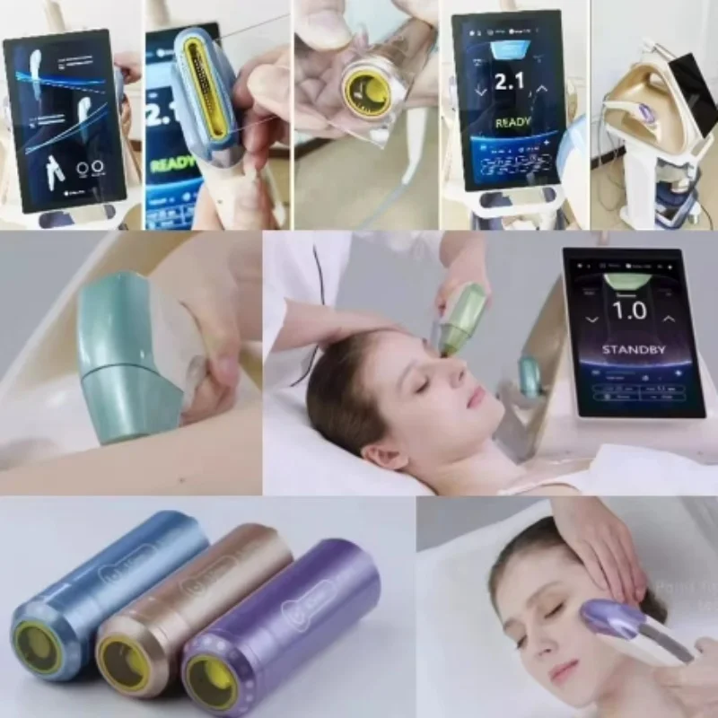 Profissional portátil 12d "tt duplo elevador facial puxando corpo levantamento endurecimento da pele anti envelhecimento máquina endurecimento