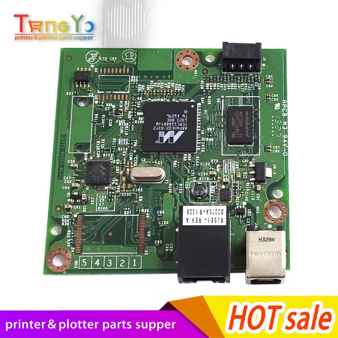 Original RM1-7623-000 RM1-7623 Formatter Board PCA ASSY logic Main Board MainBoard mother board for HP 1606 P1606 P1606dn Series