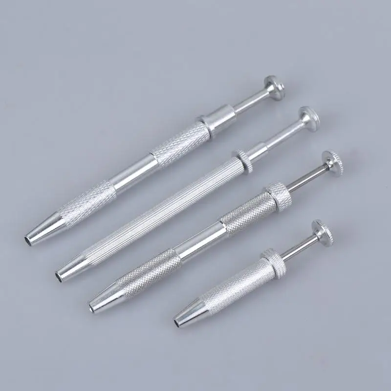 1 Stück Piercing-Kugelgreifer, kleine Schmuckperlen-Pinzette mit 4-Backen-Halter, Diamantklaue-Pinzette für IC-Chips, Edelsteine, Nüsse, auch als Auszieher verwendbar – Detail 12
