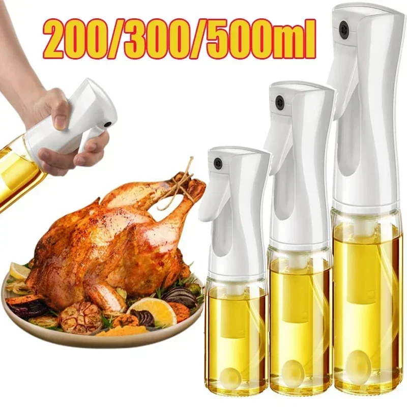 

Oil spray sprayer Bottle for Cooking Kitchen Olive Oil Sprayer for Camping BBQ Baking Vinegar Soy Sauce 200ml 300ml 500ml