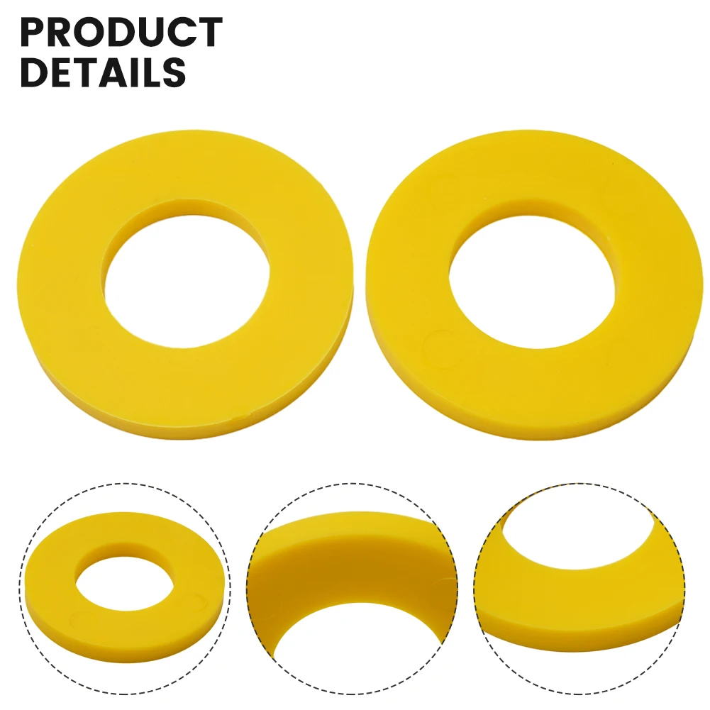 

Top Mount Bearing Washer Ca Parts Yellow Car Accessories Oil Resistant Polyurethane Shock-Absorbing Tower Suspension