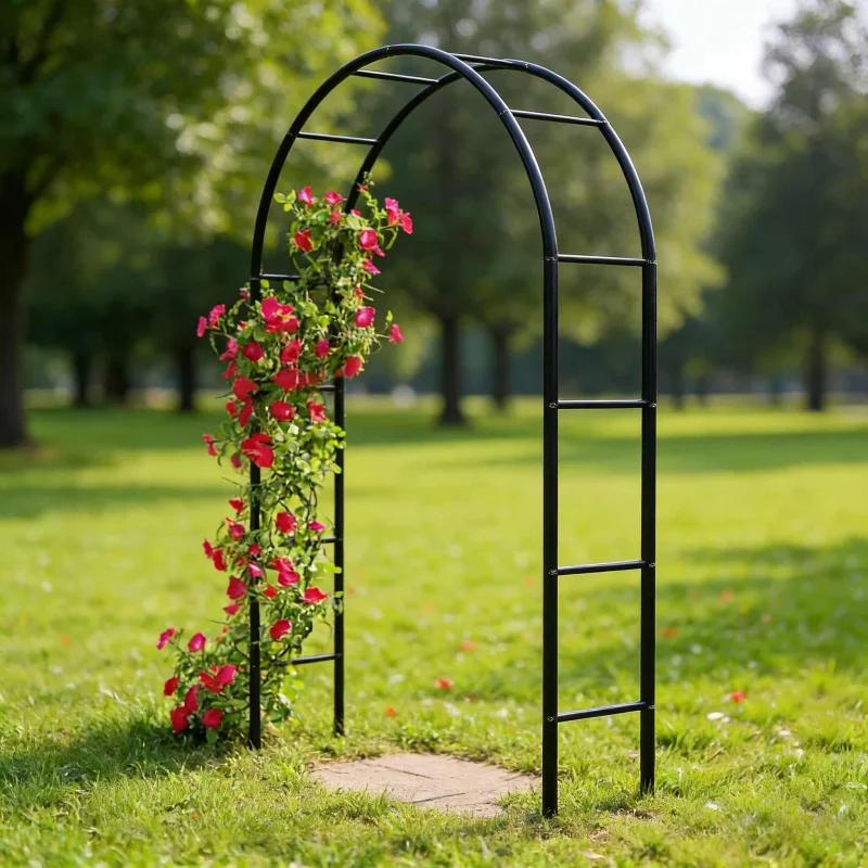 

Персонализированная усиленная уличная арка-опора для вьющихся растений (роз, глициний), декоративная подставка для цветов, каркас для вьющихся растений, 1-2 шт.
