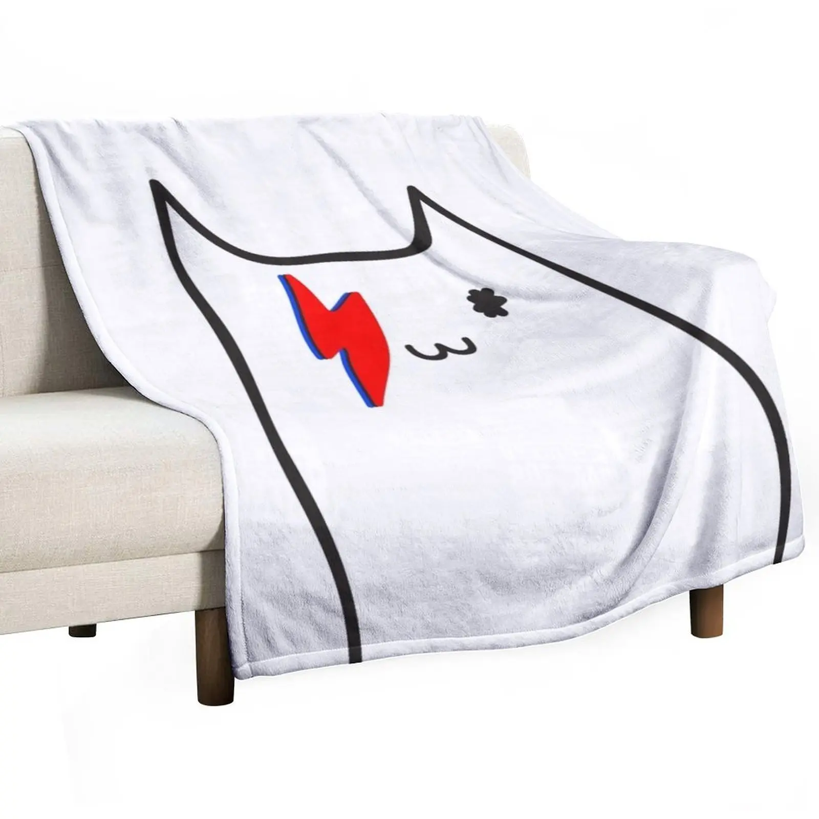 Bowie Cat Throw Blanket Bed covers For Baby Blankets