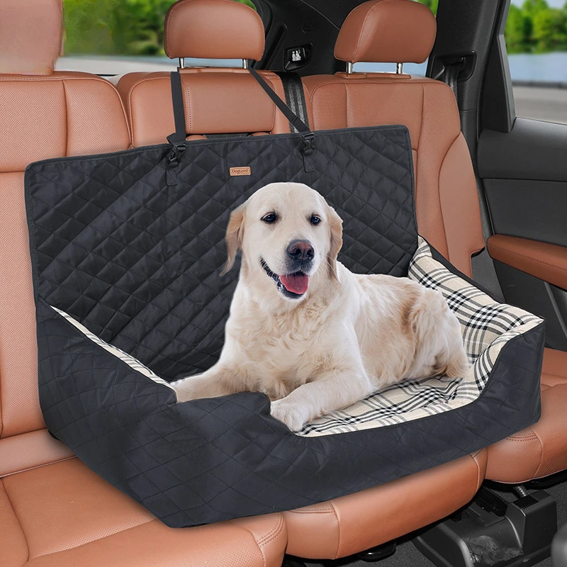 Car Pet Kennel Multifunctional Kennel Car Seat for Going Out Portable Pet Kennel Big Dog Car Dog Bed