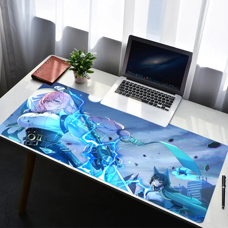 

Mouse Pad Office Gaming Accessories Keyboard Pad Anime Print Mousepad Laptop Desk Zenless Zone Zero Tsukishiro Yanagi Mouse Mat