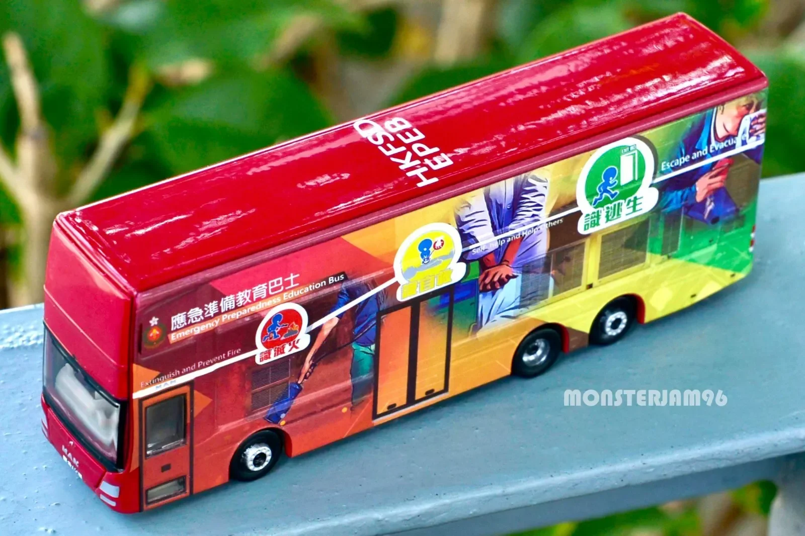 TINY HONG KONG CITY A95 EPEB (F7801) HKFSD (Exhibition Exclusive) DieCast Model Collection Limited Edition Hobby Toys