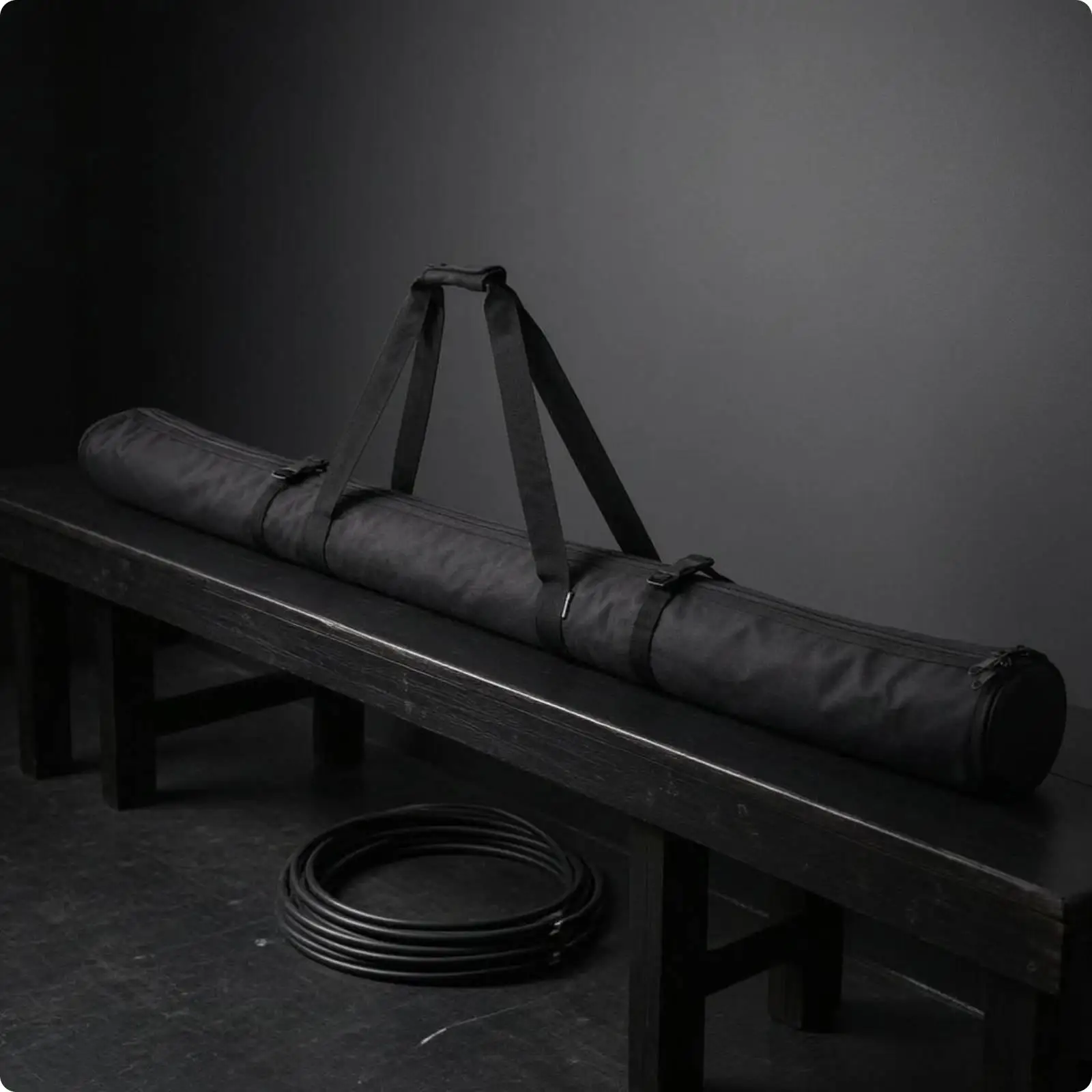 Two Strap Pole Bag Tear-Resistant Cylindrical Pole Bag Lightweight