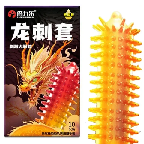 10 30PCS Large Spikes Condomss sexx Toys For Adult Female Vaginal Climax G spot Stimulation Big Dots Peniss Sleeve Male sexx Product