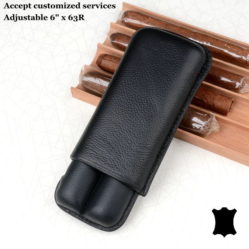 Large Size Cigar Case Real Leather Cigar Holder 63R Cigar Tube 6