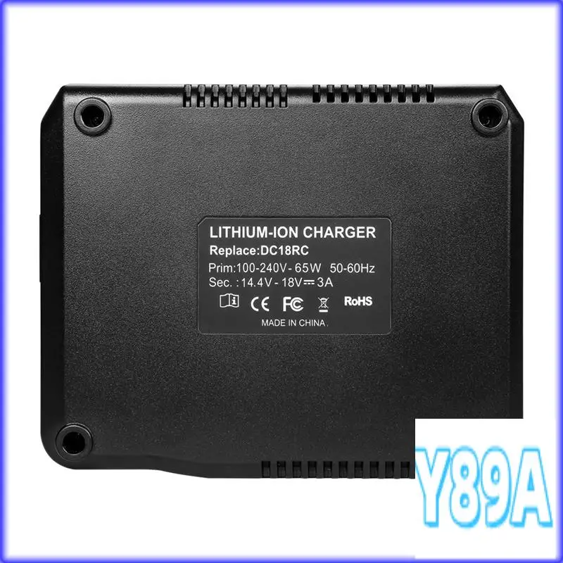 

GO-For DC18RC Battery Charger With LED Display 14.4V 18V 6AH Bl1830 Bl1430 BL1860 BL1890 Tool Power Charger