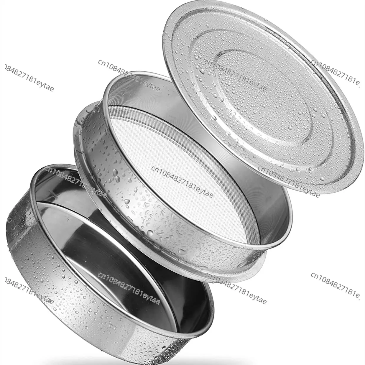 Stackable Stainless Steel Seed Sprouting Kit 2 Tier Mesh Trays for Seed Germination