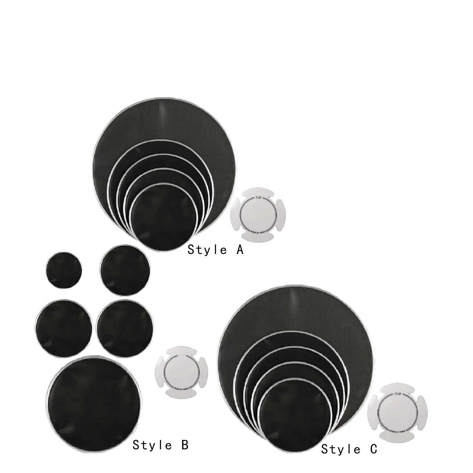 5 قطع رأس الطبل ممارسة هادئة احترافية، عملية، رأس الطبل المتوازن كتم الصوت للمبتدئين في مرحلة الأداء