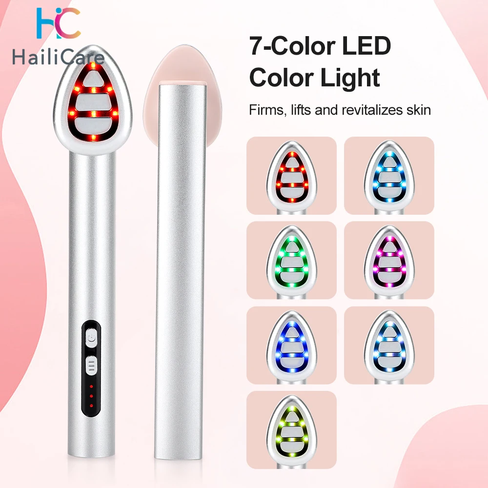 

7-Color LED Eye Beauty Device Micro-current Facial Lifting Firming Massager Vibration Massage Remove Dark Circles Eye Bag