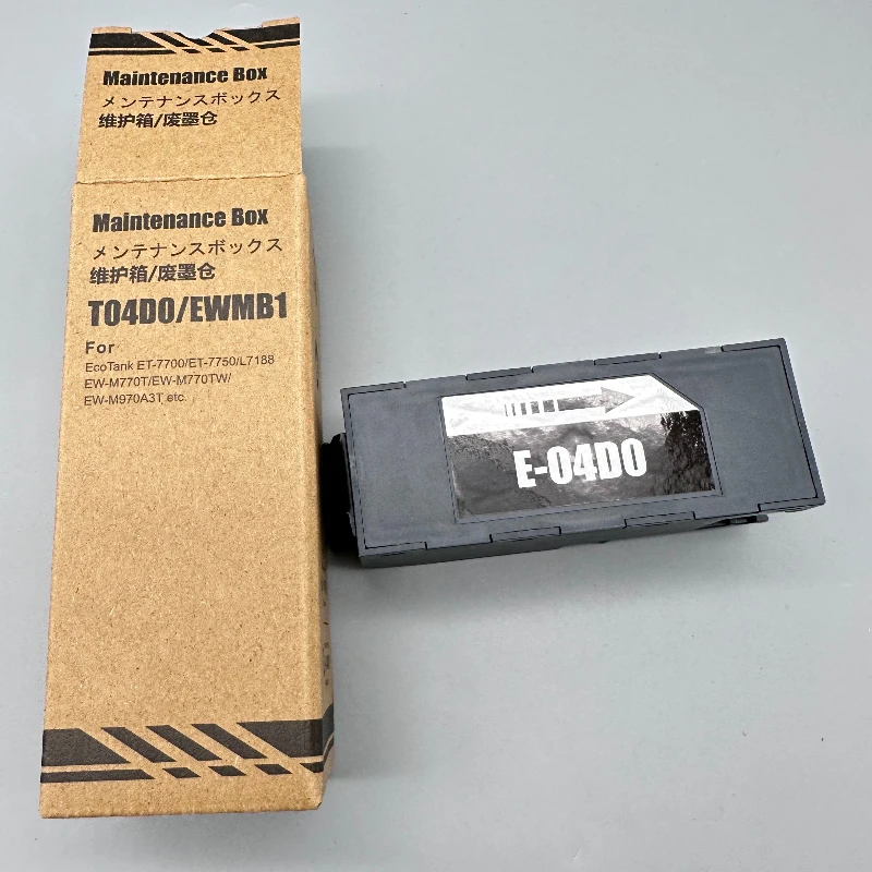 

1 X C13T04D000 T04D0 Maintenance Box Waste Ink Tank Pad for EPSON EcoTank ET-7700 ET-7750 L7160 L7180 L7188 L7880