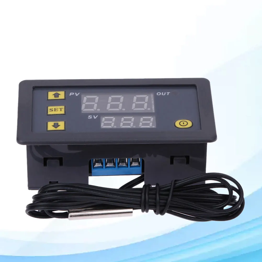 

24V Waterproof Temperature Controller Digital High Precision Relay Output for Home Office Store Perfect Temperature Control