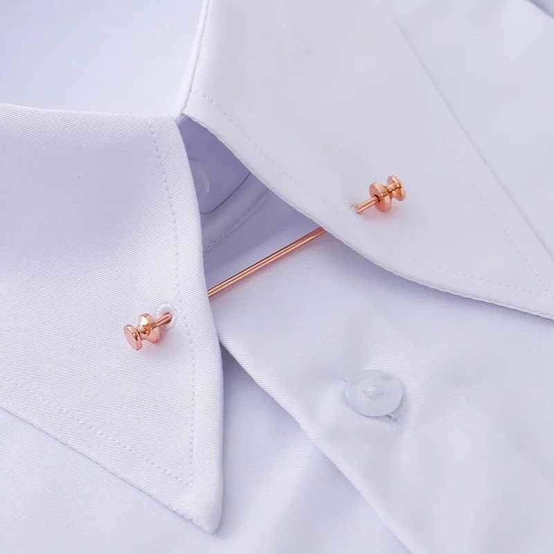 الراقية الرجال طوق إبرة دوامة مشبك للرجال قميص الحد الأدنى هدايا الزفاف هدية رجل الأصفاد الموضة #2