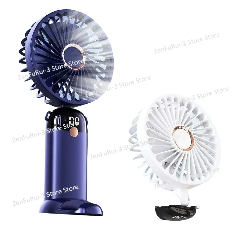 

Handheld Small Fan Long Battery Life Silent Office Usb Electric Fan Portable Dormitory Desktop Student Outdoor