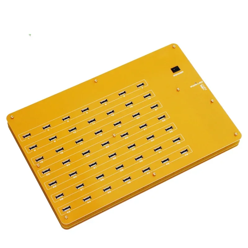 Small Electric 49-PORT Industrial USB 2.0 Hub 49 Multi-Port Computer High-Speed Splitter USB Multi-Interface Hub For Bitcoin Min