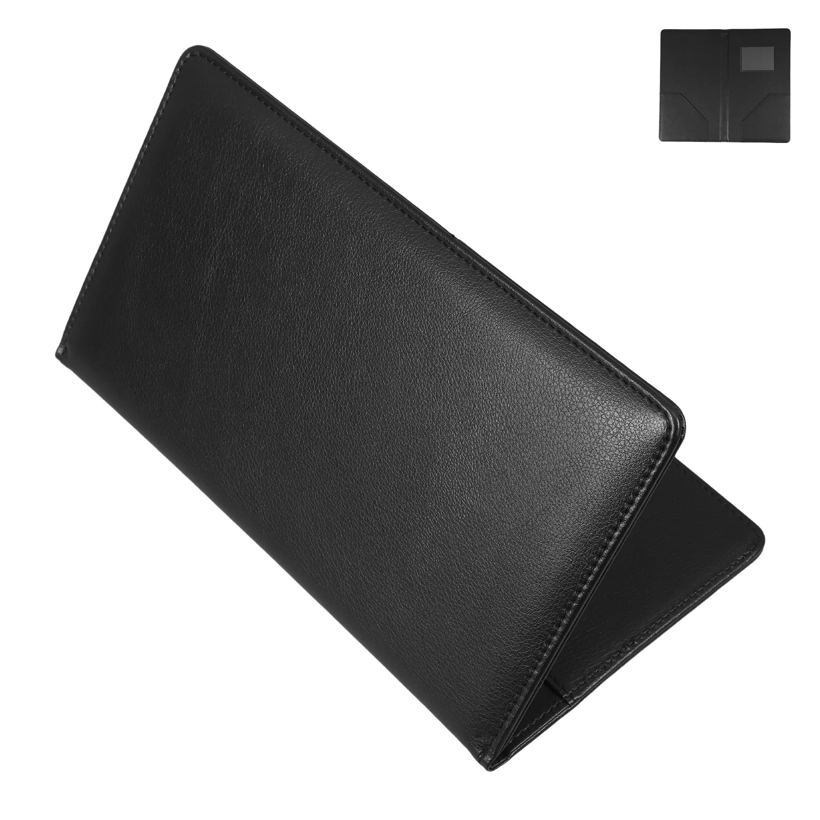 Ensemble de dossiers de menu en PU élégants, organisateur pour Restaurants, Bars, cafés, listes de vin, factures, livre de menu de boissons Portable polyvalent