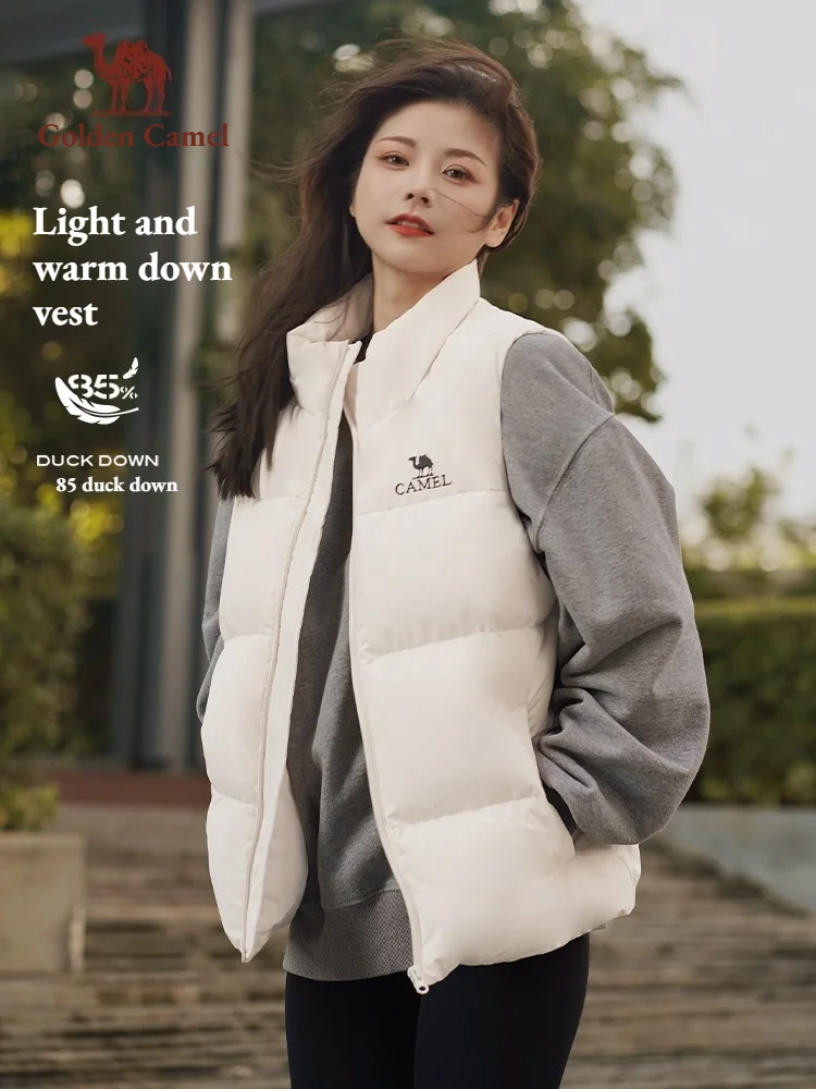 Golden Camel Volcano 2.0 Winter Unisex Down Jacket Outdoor Ultralight 680FP Warm Windproof Duck Down Hooded Coat Climbing Jactet