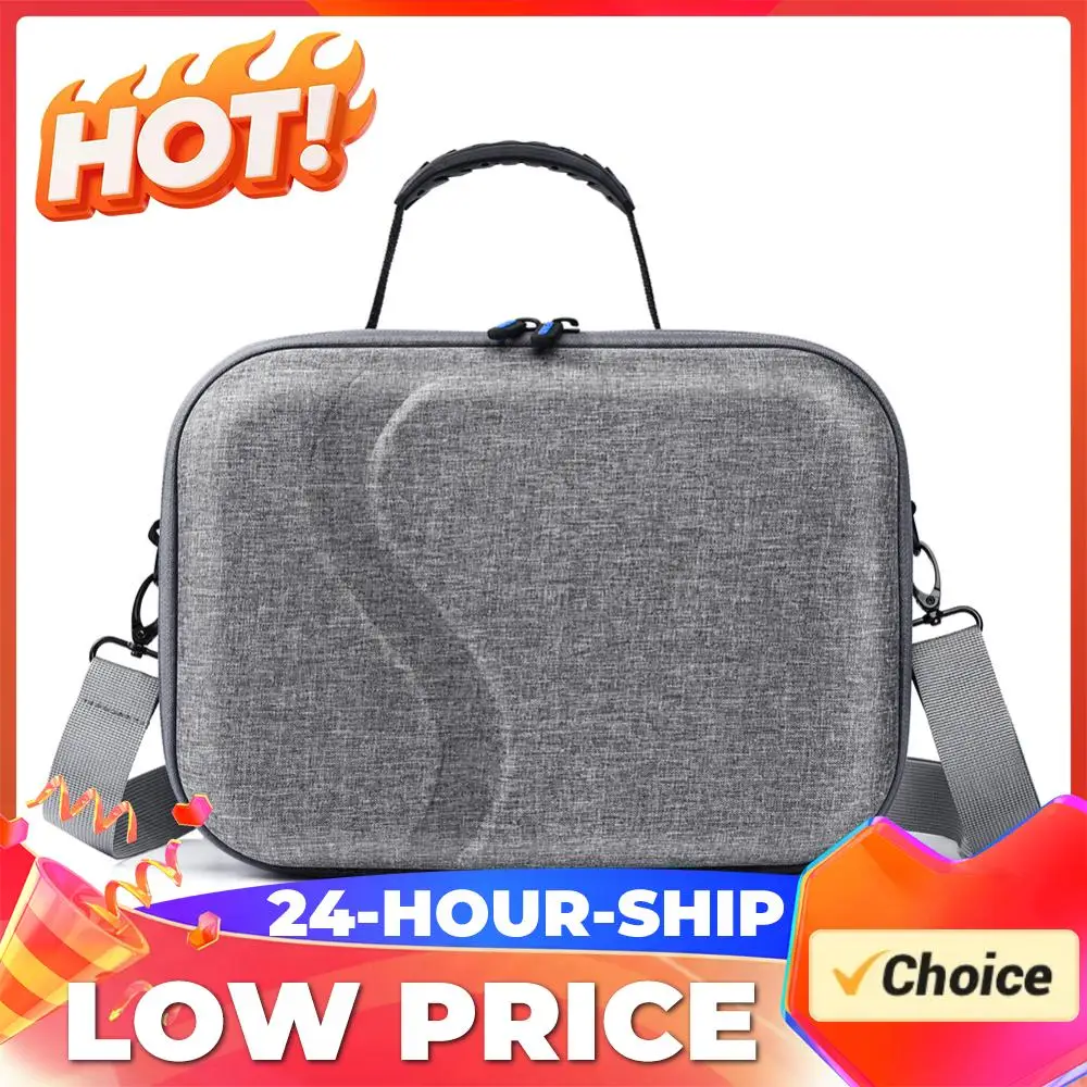 

VR Glasses Portable Handheld Crossbody Bag Expandable Capacity Hard Protect Carrying Case VR Gaming Bag Fit For Meta Quest 3