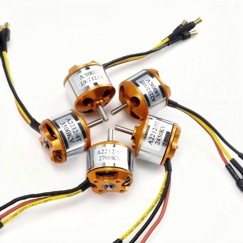 

1 шт. A2212 бесщеточный двигатель 1400KV 2200KV 2450KV 2700KV 3500KV для радиоуправляемой платформы самолета бесщеточный двигатель Outrunner