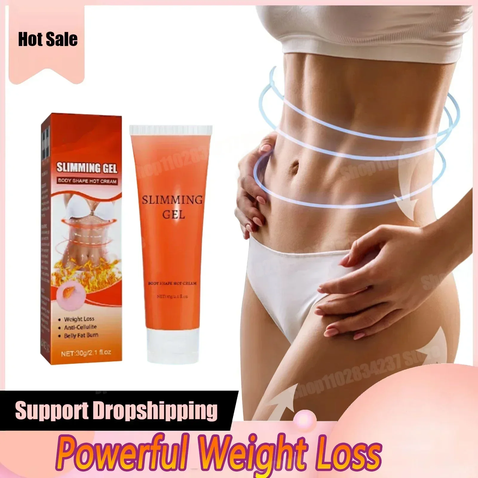 7 day Body Slimming cream Full body belly Thigh massage Firming sculpting Workout Cream for men women beauty health body care