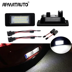 2PCS CANBUS LED License Plate Lamp 4G0943021 4G0 943 021 5N0943021 3AF943021A For A1 A3 A4 A5 A6 A7 Q3 Q5 TT For 2010-2014