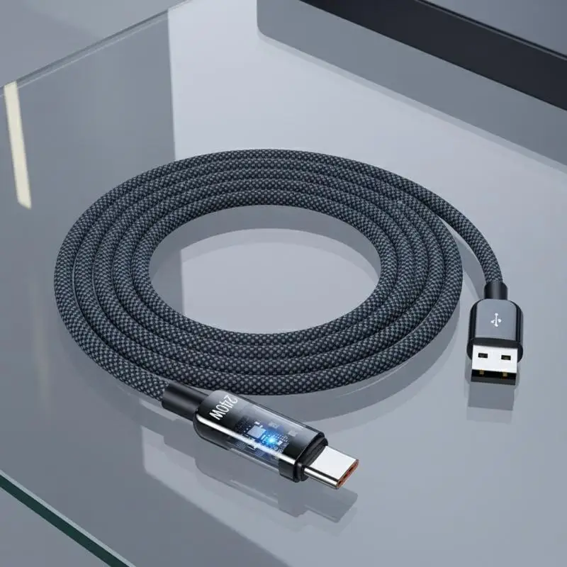 240W USB Cable Type C Fast Charge Data Cord 1 Meter 2 Meters Superior Transfer Performance For Smartphone And Tablet